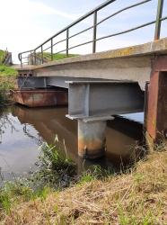 Ertüchtigung von zwei Wirtschaftsbrücken über dem Moorriemer Kanal